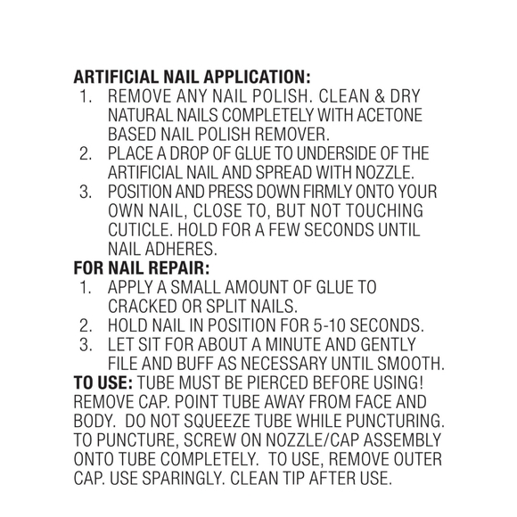 L.A. Colors Nail Frill High Gloss Neon 33pc Cosmopolitan Artificial Nail Tip Kit - Picture 7 of 9